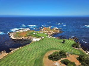 Cypress Point 17th And 16th Drone